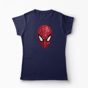 Tricou Mască Spiderman - Femei-Bleumarin