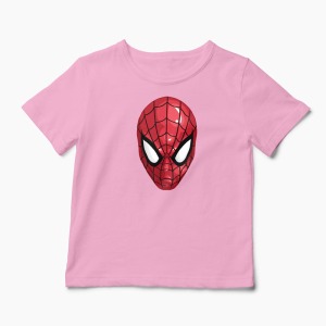 Tricou Mască Spiderman - Copii-Roz