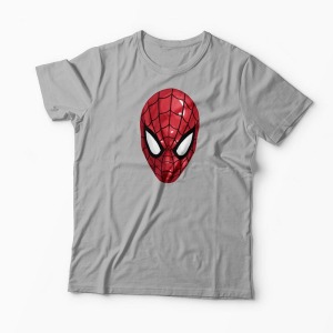 Tricou Mască Spiderman - Bărbați-Gri
