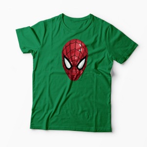 Tricou Mască Spiderman - Bărbați-Verde