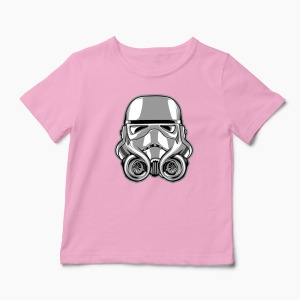 Tricou Mașini Tunate Turbotrooper - Copii-Roz