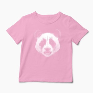 Tricou Metal Panda - Copii-Roz