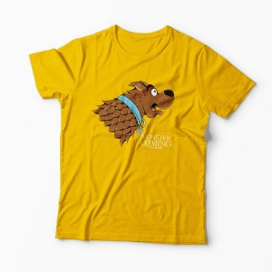 Tricou Monster Is Coming - Bărbați-Galben