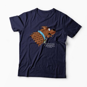 Tricou Monster Is Coming - Bărbați-Bleumarin