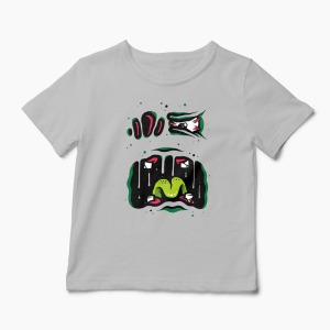 Tricou Monstru - Copii-Gri