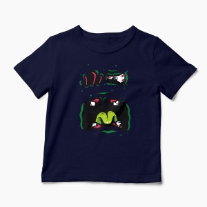 Tricou Monstru - Copii-Bleumarin