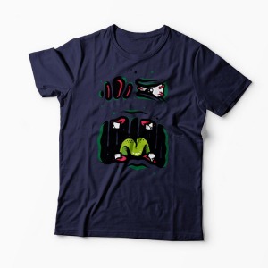Tricou Monstru - Bărbați-Bleumarin