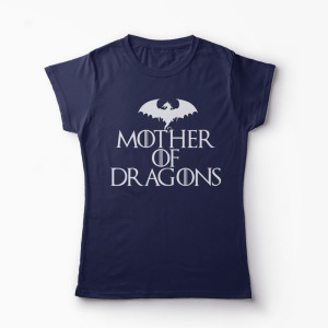 Tricou Mother of Dragons - Femei-Bleumarin