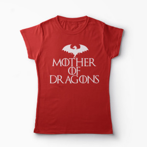 Tricou Mother of Dragons - Femei-Roșu