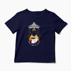 Tricou Nu-mi Lua Cafeaua - Copii-Bleumarin