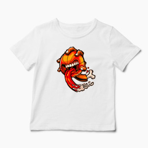 Tricou Personalizat Basketball Player - Copii-Alb