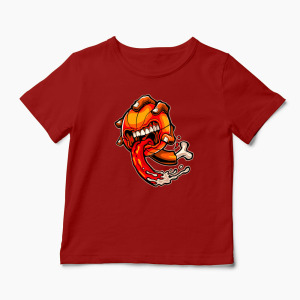 Tricou Personalizat Basketball Player - Copii-Roșu