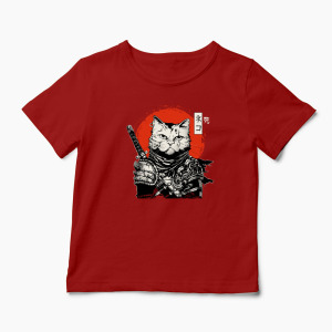 Tricou Personalizat CATana of Death - Copii-Roșu