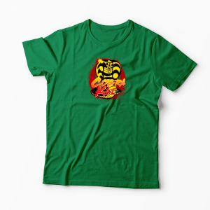 Tricou Personalizat Cobra Kai - Bărbați-Verde