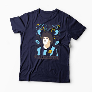 Tricou Personalizat Diego Maradona 10 Argentina - Bărbați-Bleumarin