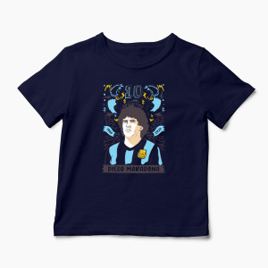 Tricou Personalizat Diego Maradona 10 Argentina - Copii-Bleumarin
