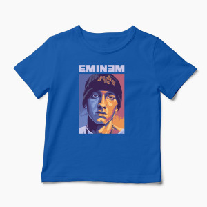 Tricou Personalizat Eminem Real Slim Shady - Copii-Albastru Regal