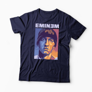 Tricou Personalizat Eminem Real Slim Shady - Bărbați-Bleumarin