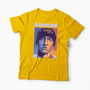 Tricou Personalizat Eminem Real Slim Shady - Bărbați-Galben