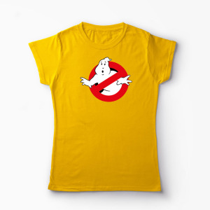 Tricou Personalizat Ghostbusters - Femei-Galben