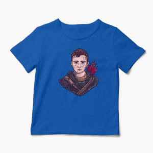 Tricou Personalizat God Of War Atreus - Copii-Albastru Regal