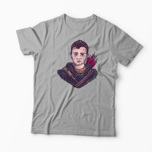 Tricou Personalizat God Of War Atreus - Bărbați-Gri