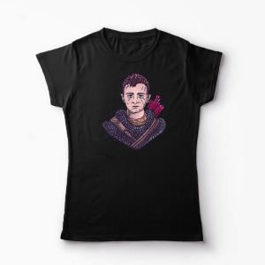 Tricou Personalizat God Of War Atreus - Femei-Negru