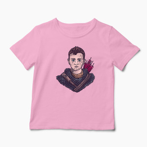 Tricou Personalizat God Of War Atreus - Copii-Roz