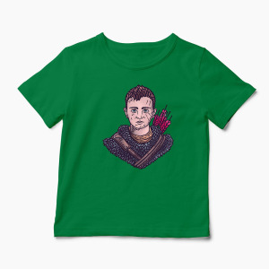 Tricou Personalizat God Of War Atreus - Copii-Verde
