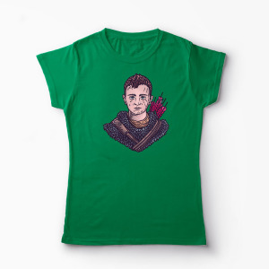 Tricou Personalizat God Of War Atreus - Femei-Verde