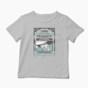 Tricou Personalizat Jimi Hendrix Experience - Copii-Gri