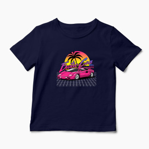 Tricou Personalizat Lamborghini Countach - Copii-Bleumarin