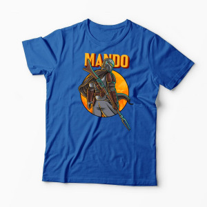 Tricou Personalizat Mando This is The Way - Bărbați-Albastru Regal