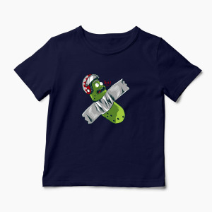 Tricou Personalizat Pickle Rick Taped Art - Rick and Morty - Copii-Bleumarin