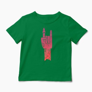 Tricou Personalizat ROCKet Ship - Copii-Verde