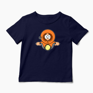 Tricou Personalizat South Park Biker Kenny - Copii-Bleumarin