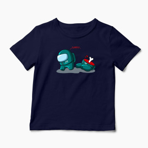 Tricou Personalizat Squid Game True Imposter - Copii-Bleumarin