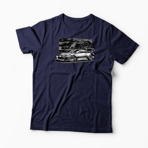 Tricou Personalizat Toyota Supra - Bărbați-Bleumarin