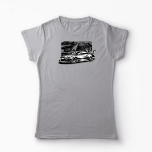 Tricou Personalizat Toyota Supra - Femei-Gri