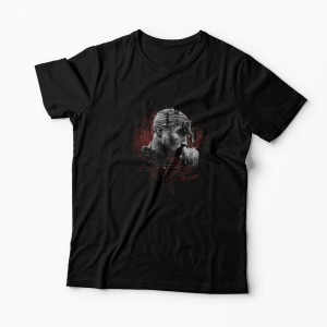 Tricou Personalizat Tupac - Bărbați-Negru