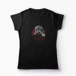 Tricou Personalizat Tupac - Femei-Negru