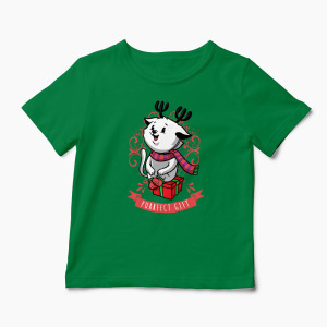 Tricou Purrfect Gift - Copii-Verde