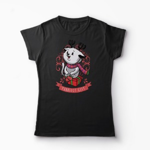 Tricou Purrfect Gift - Femei-Negru