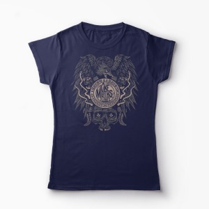Tricou Rock - Like Moths to Flames - Femei-Bleumarin