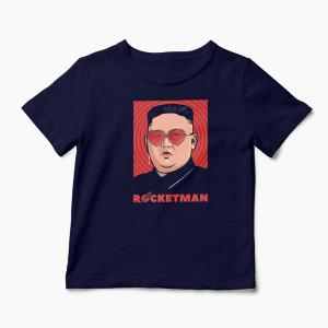 Tricou Rocketman - Copii-Bleumarin