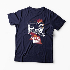 Tricou Star Lord Mask - Bărbați-Bleumarin