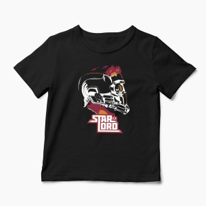 Tricou Star Lord Mask - Copii-Negru