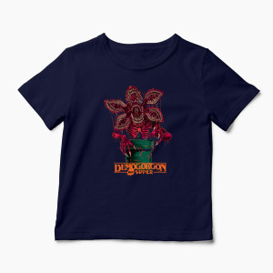 Tricou Stranger Things Demogorgon Super - Copii-Bleumarin
