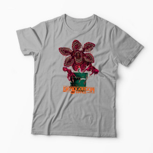 Tricou Stranger Things Demogorgon Super - Bărbați-Gri