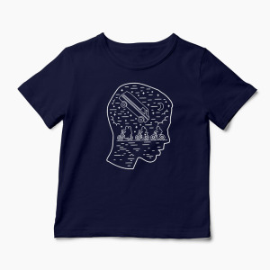 Tricou Stranger Things Team Eleven - Copii-Bleumarin